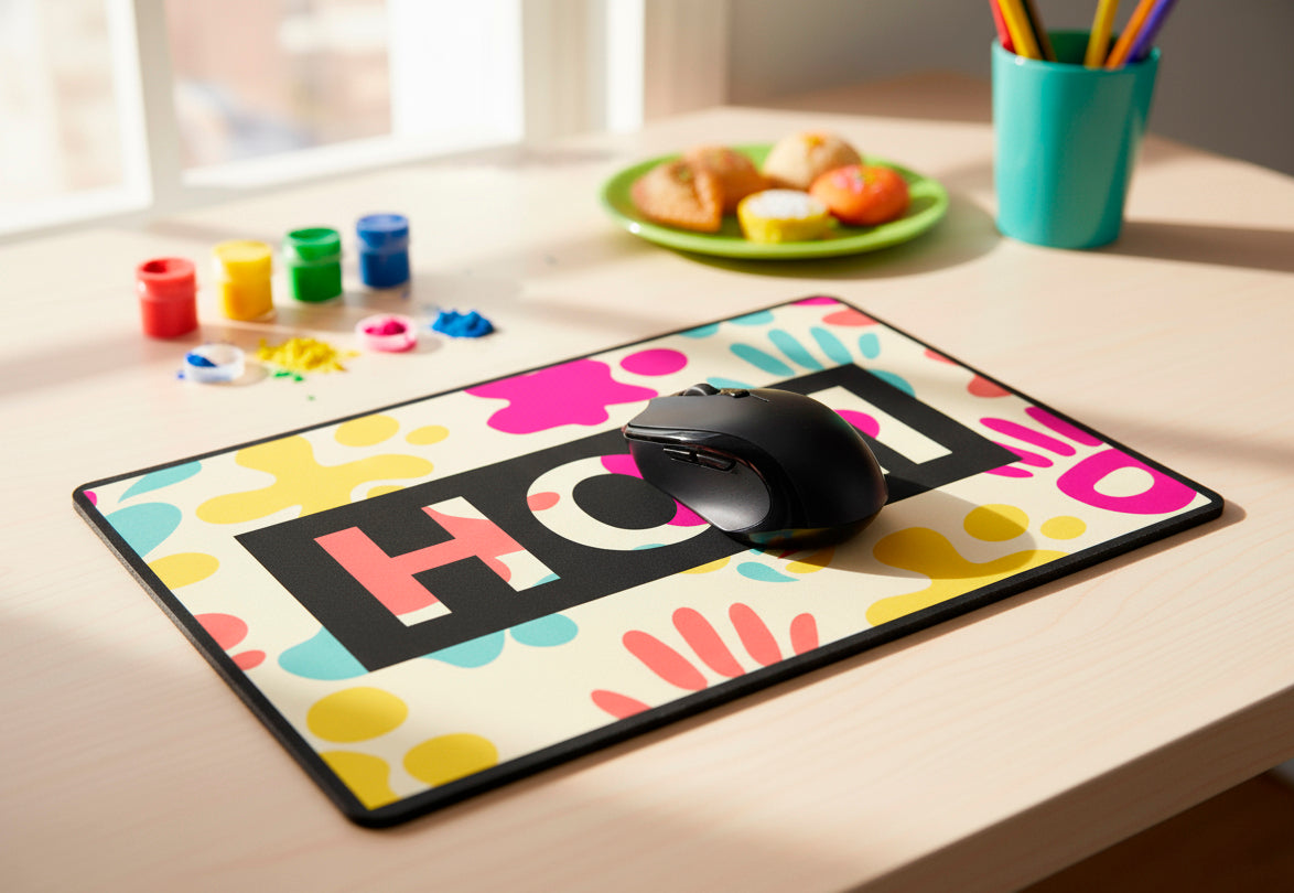 Alfombrilla de ratón personalizada – Rectangular, redonda o corazón