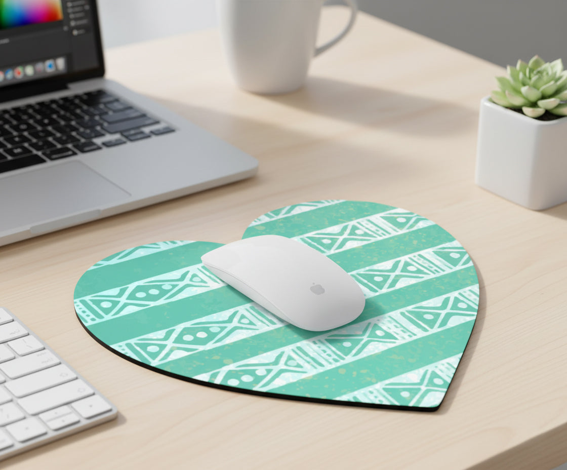 Alfombrilla de ratón personalizada – Rectangular, redonda o corazón
