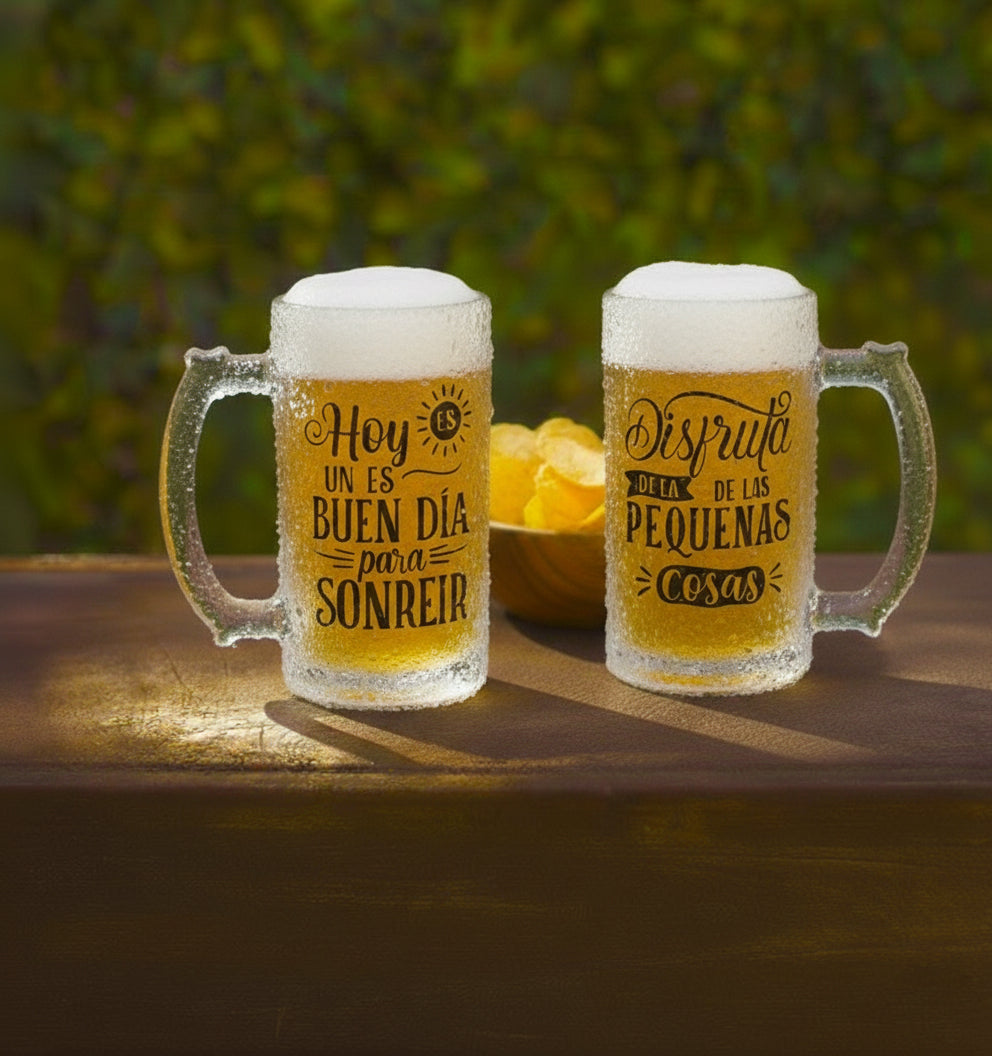 Jarra de cerveza Disfrutona