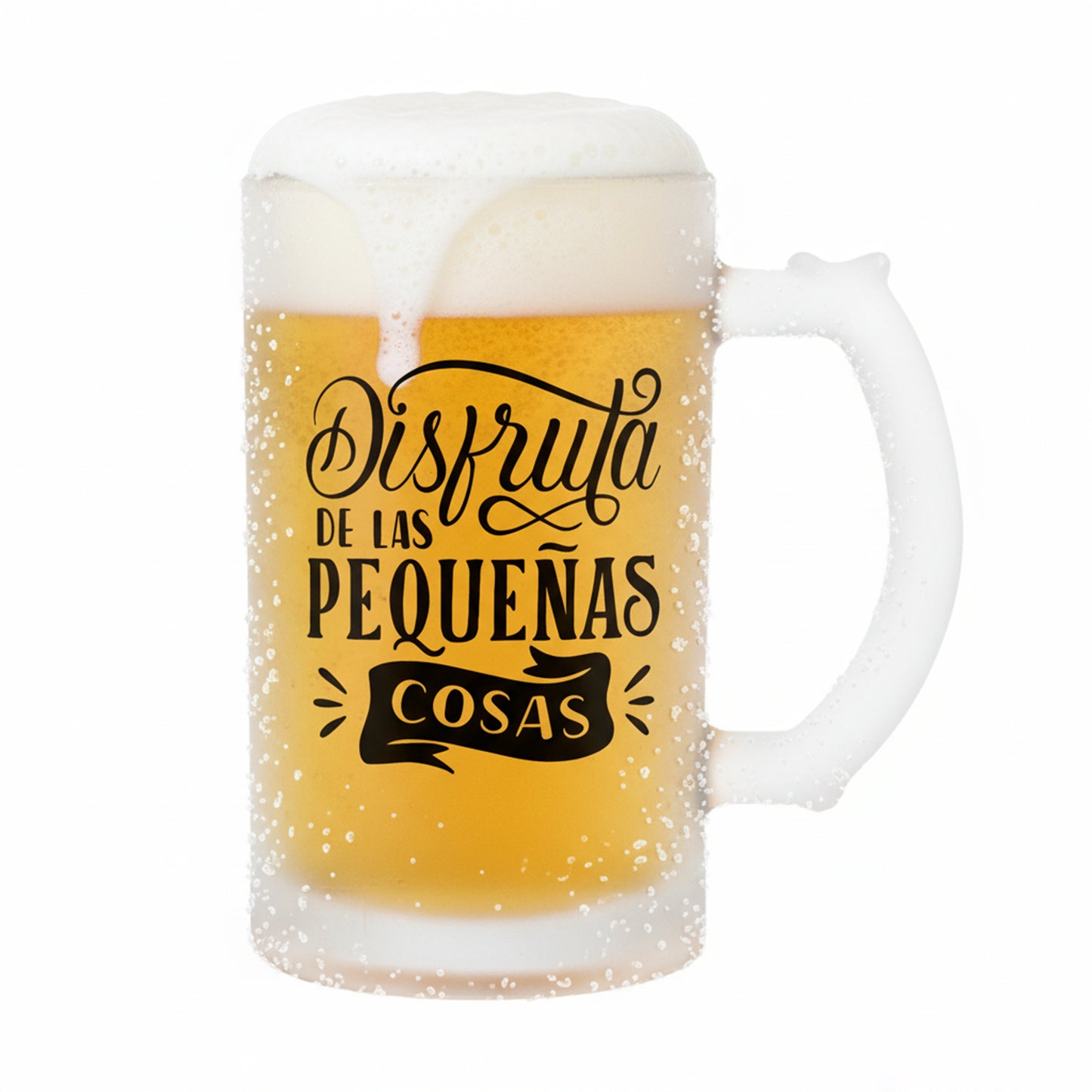 Jarra disfruta de las pequeñas cosas