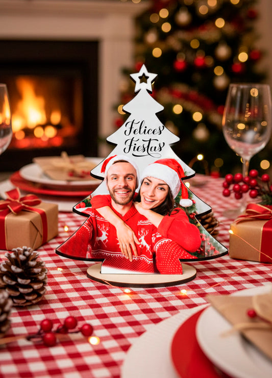 🎄 Adorno de Navidad personalizado – Árbol